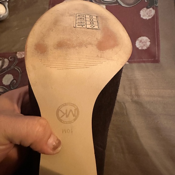 Michael Kors Brown Ankle Boots - Picture 5 of 5